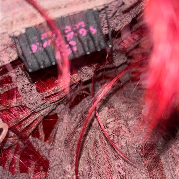 Wine Red/ Burgundy Bob Wig  12" - Picture 5 of 8